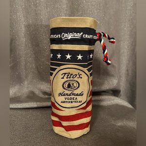 Tito’s Red White & Blue Bottle Bag